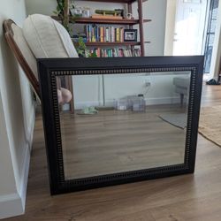 Brown rectangular Mirror, good condition
