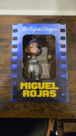 Miguel Rojas LA Dodgers Bobblehead Game 7 Homerun