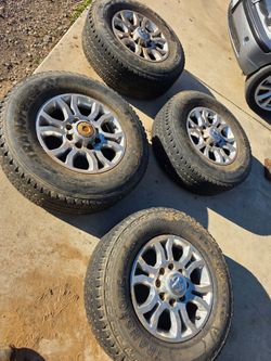 Dodge Ram rims and tires