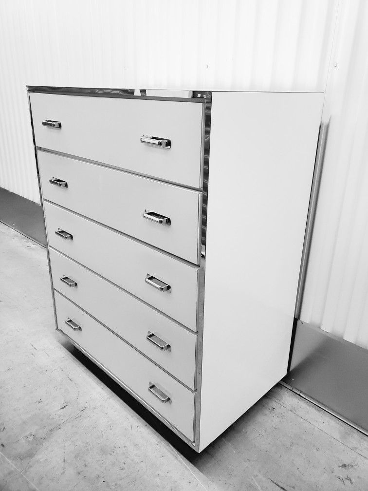 Mid Century Tall Dresser