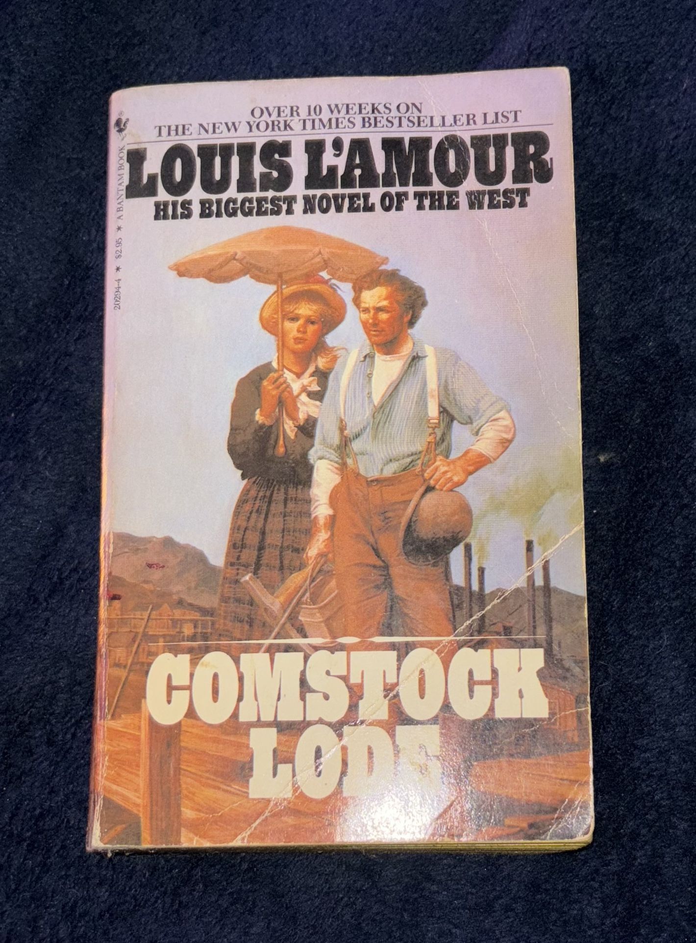 Comstock Lode Book by: Louis L’amour (NY Times Bestseller 10 Weeks In A Row)