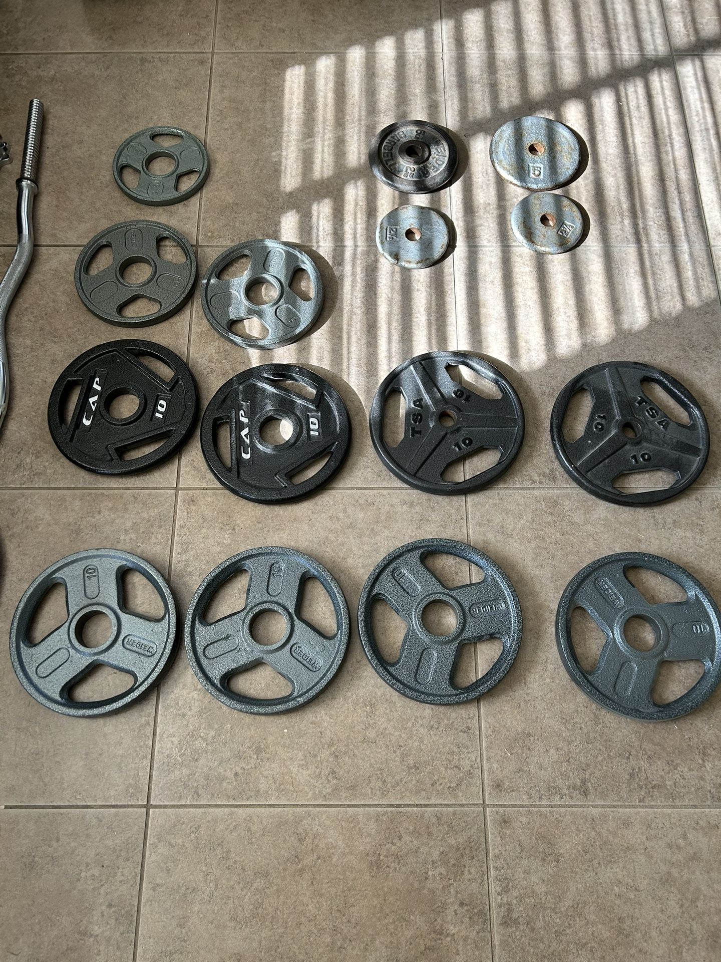 Metal Weight Plates- $0.50/lb