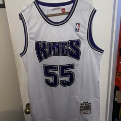 Jason Williams Sacramento Kings white NBA jersey Size XL