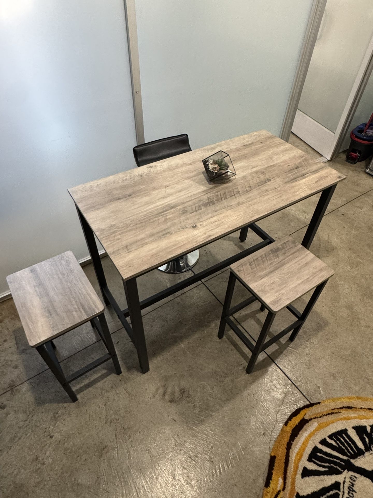 Small Table With Stools