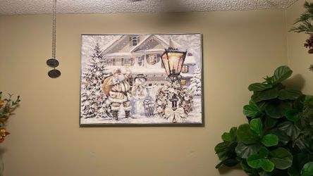 Christmas frame decor 30 x 40