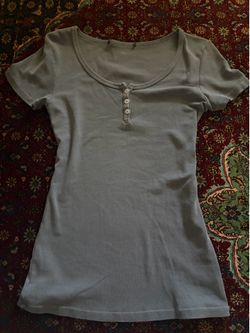 Faded blue Brandy Melville top