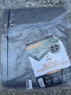 Heavy duty tarp 20x20 (each)