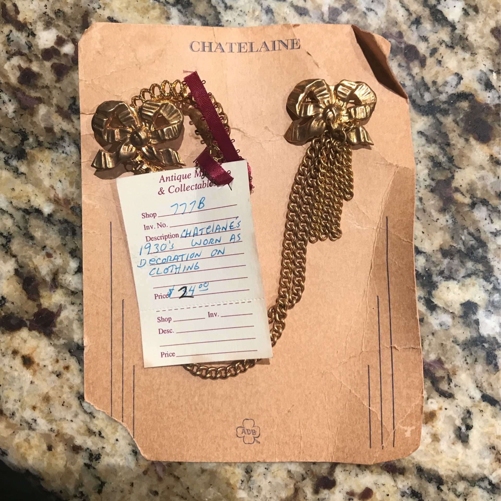 Antique Clothing Decor
