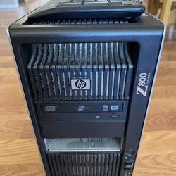 HP Z800 Workstation Dual CPU 1070Ti