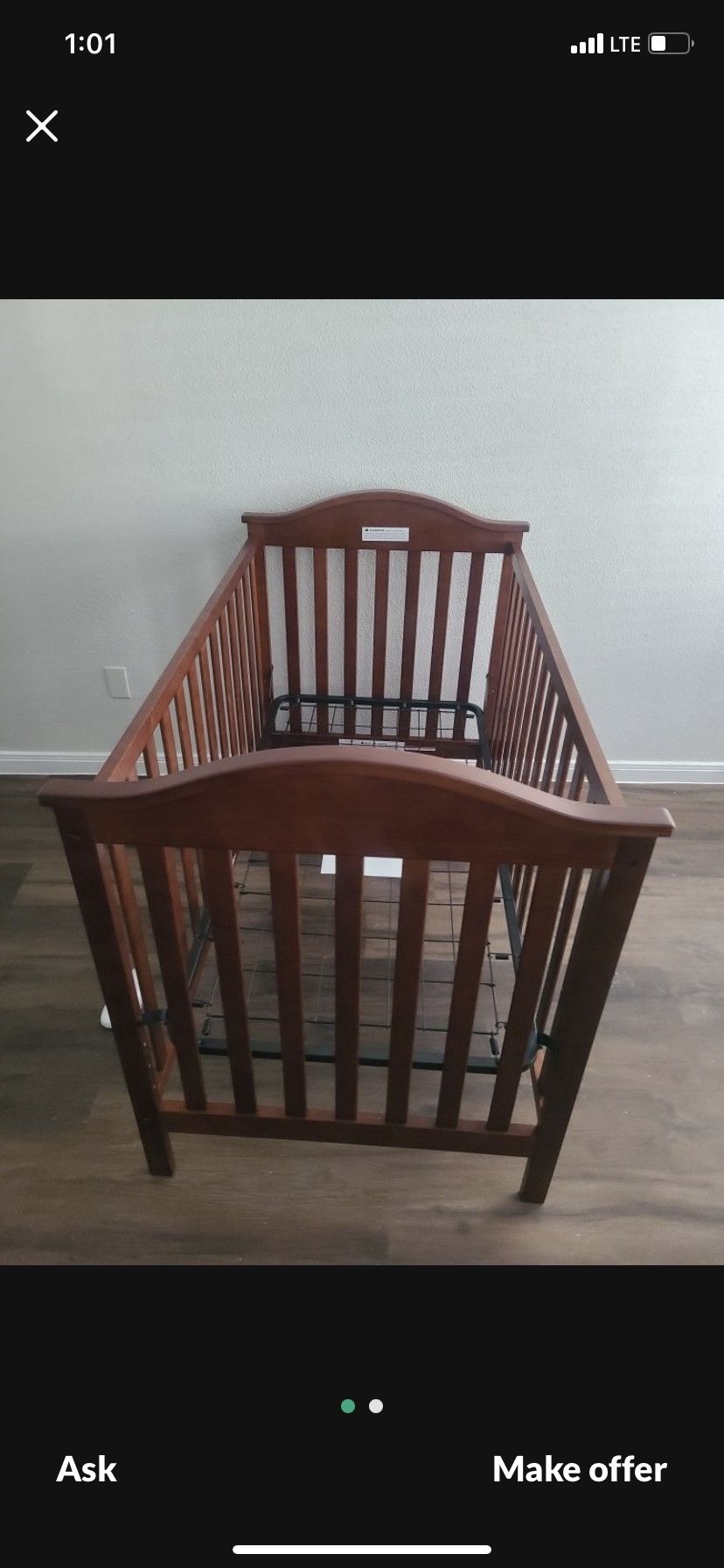 Cuna Para Bebe En Perfectas Condiciones