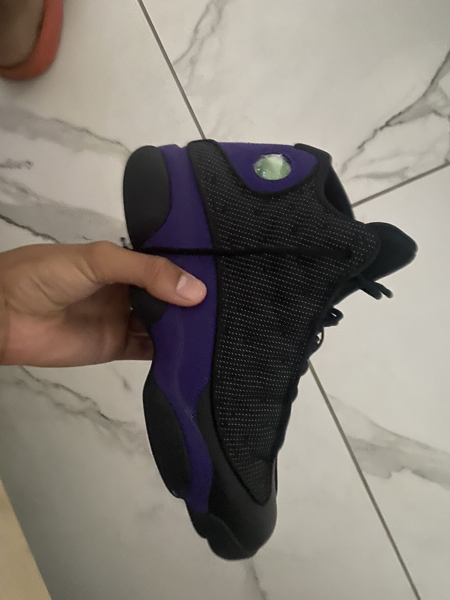 jordan 13 court purple size 10