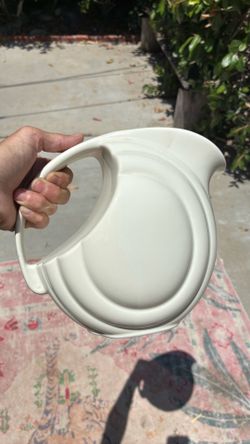 Hall 1338 pearly white pitcher