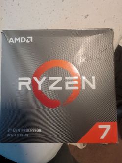 New - Ryzen AMD 7 3700X 3rd Generation Processor - Computer, PC, Mac