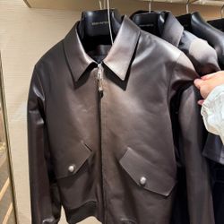 LV Leather Jacket 