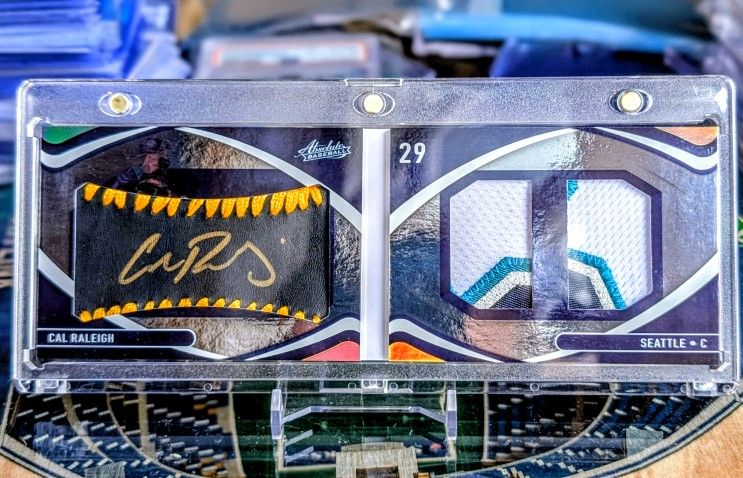 CAL RALEIGH GOLD #/25 ROOKIE BOOKLET 2022 Absolute Baseball Big Dumper RPA RC 🔱