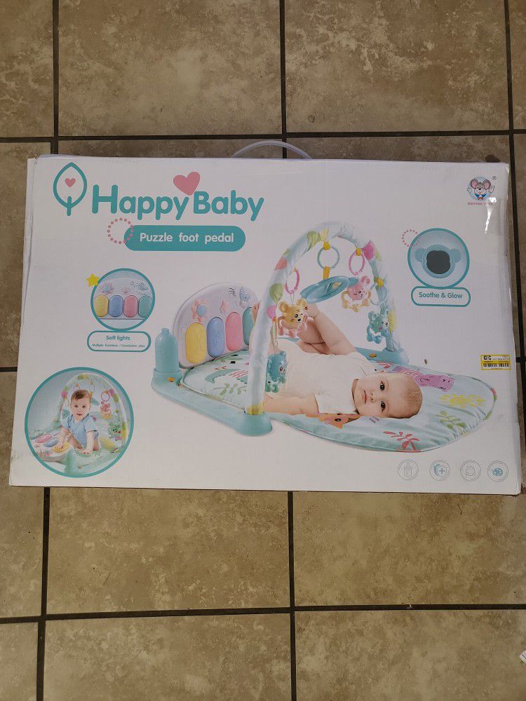 Happy Baby Puzzle Foot Pedal New