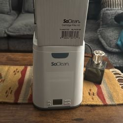 SoClean 2. C-pap Cleaning Equipment Plus Cartridge Filter Kits