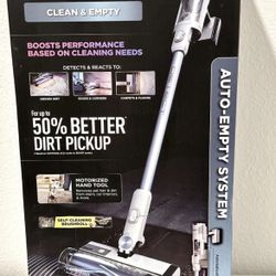 SHARK IW4625 Detect Pro Auto-Empty System - Lightweight Cordless Stick Vacuum for Pet Hair with HEPA Filter, Flexible Wand, Portable Handheld, Chargin