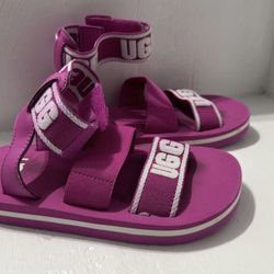 UGGS  Alissa Kids Gladiator Summer Sandals Sz 13 🌸Excellent Con