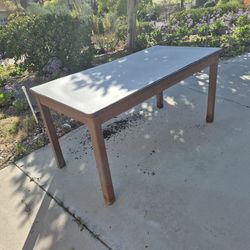 Large Metal Table needing tender loving care!