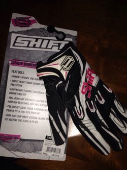 Shift motocross gloves