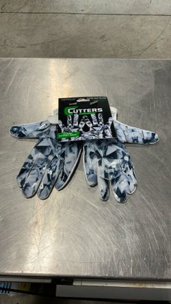 Cutters Football Gloves Youth Size L/ XL