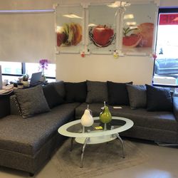 New Grey Sectional 🎉we finance just $39 down payment 