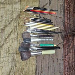 Huge Makeup Brush Set $10 OBO 