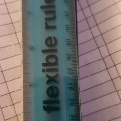 22  Flexible rulers brand new