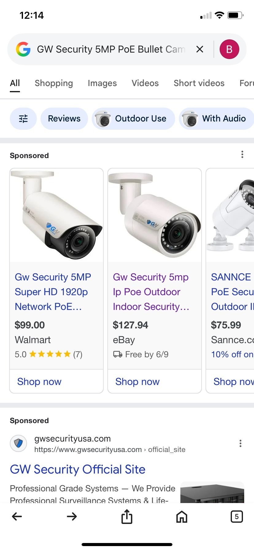 Gw Security Cameras