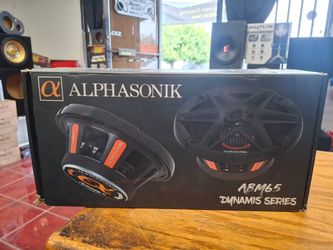 Alphasonik ABM65 6.5" Speakers