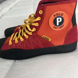 Brand New Polo Sport Boots Shoe $80 Size 10.5