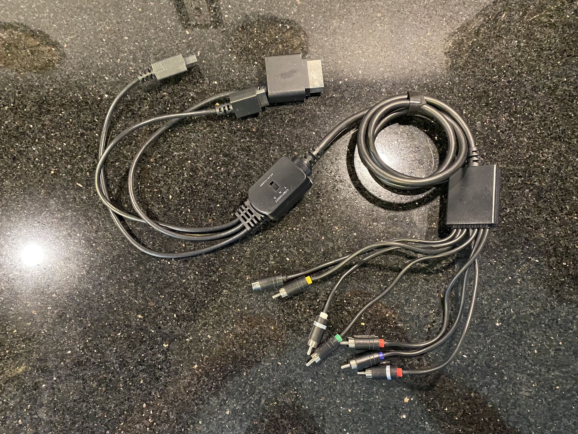 Universal Gaming Audio Video Component Cable for Xbox 360 PS1 PS2 PS3 Wii