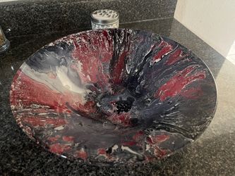 Large Decorative Bowl For Table/Shelf! Not broken. Excellent condition