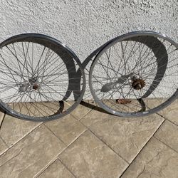 Chrome 24x1.75 Araya 7X BMX rims $225
