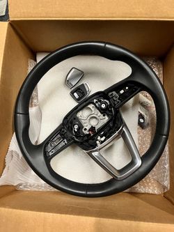 OEM Audi A4 A5 Heated Leather Steering Wheel 4M(contact info removed)A (contact info removed)0E