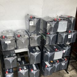 Car batteries