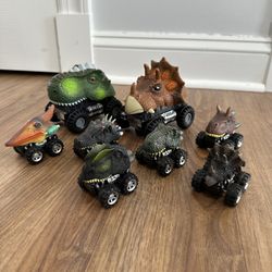 Dinosaur Pull Back Trucks