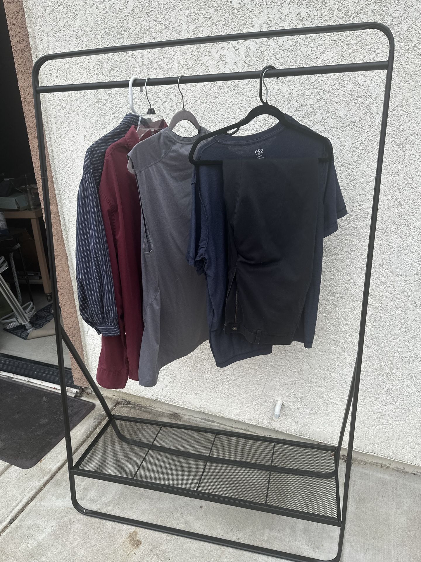 Metal Clothing Rack 