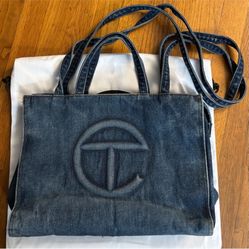 Authentic TELFAR Denim  Medium Bag  