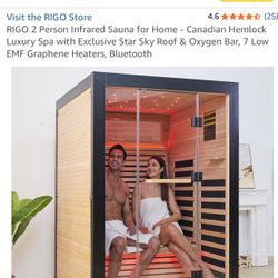 Like New Sauna Used 2x