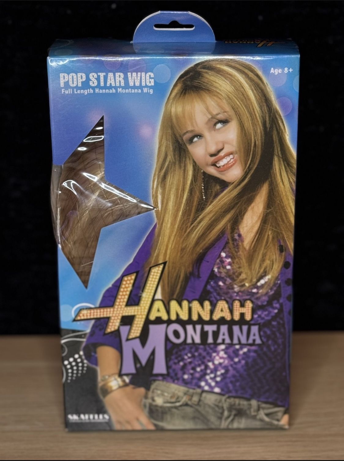 🎤 Hannah Montana Pop Star Wig – Brand New & Sealed! (Rare Disney Collectible)