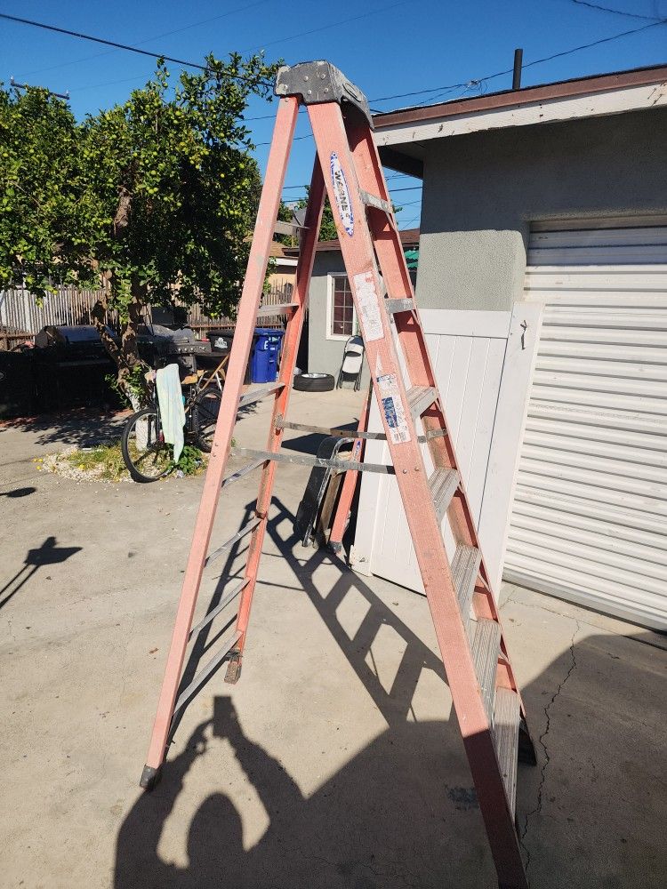 Werner Aluminum Fiberglass Stepladder