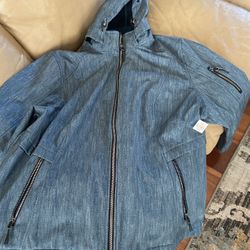 NEW WOMENS 2XL Soft shell Coat Jacket