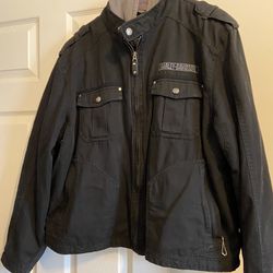 Men’s Harley Jacket With Vest 2xl