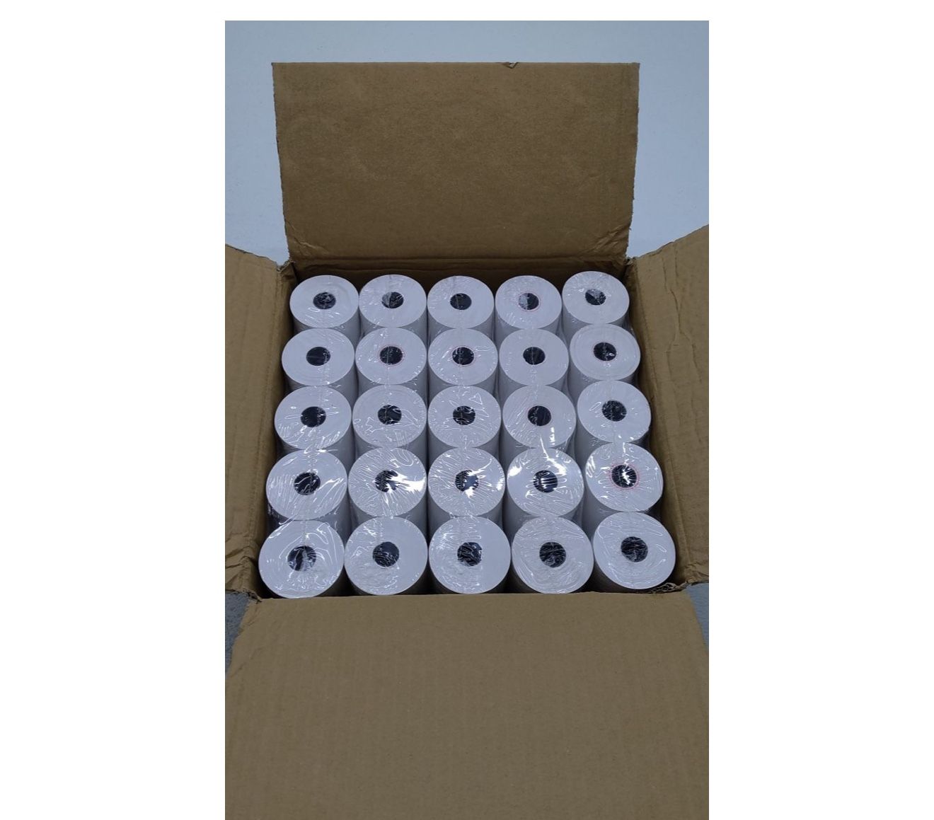 Thermal Receipt Paper 3 1/8" x 119' - 50 Rolls - BPA Free - Compatible with Clover Station and Epson - Cash Register Receipt Printer Paper for High Vo