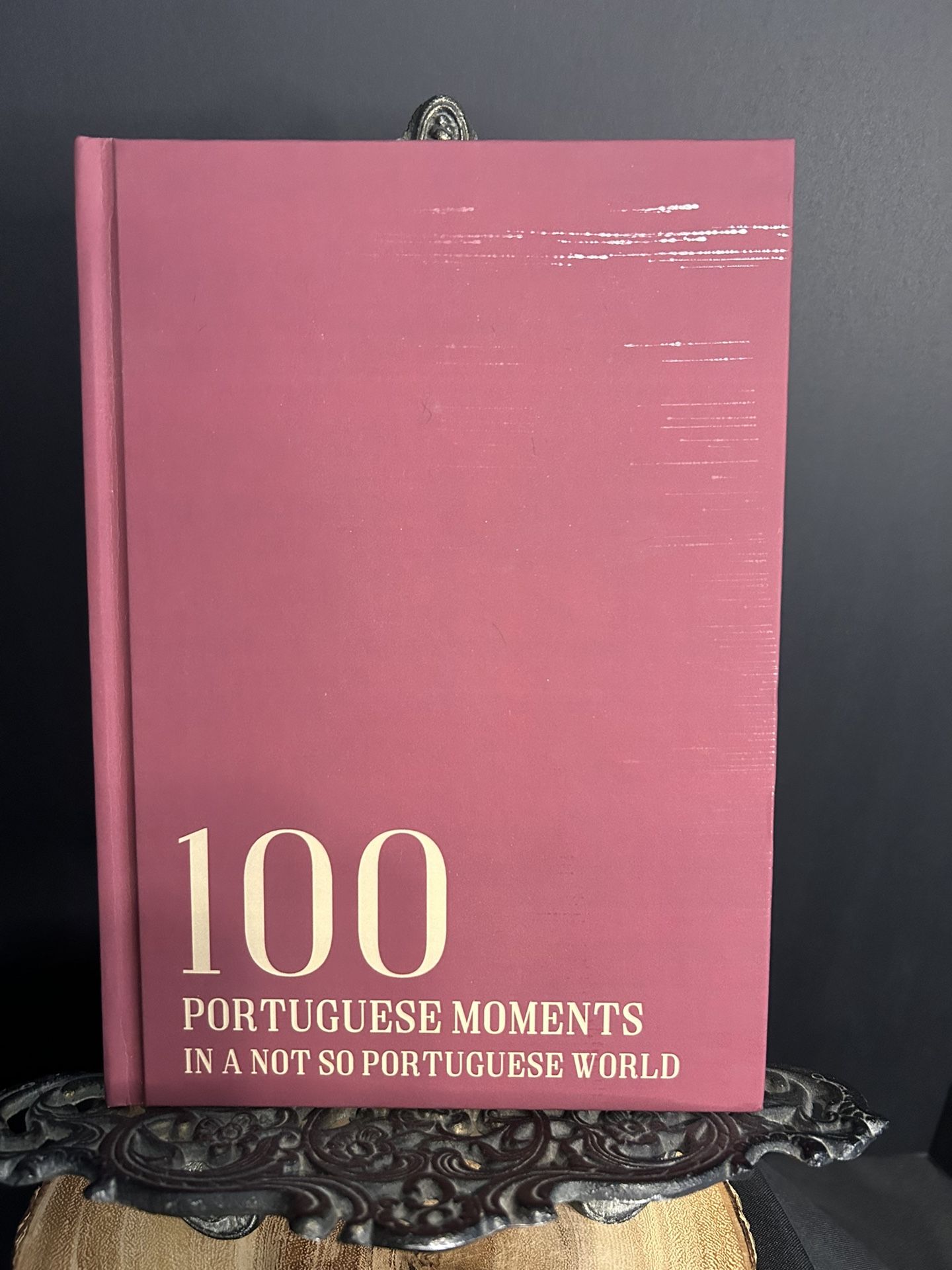 100 Portuguese Moments Hardcover Book by David Rodrigues
