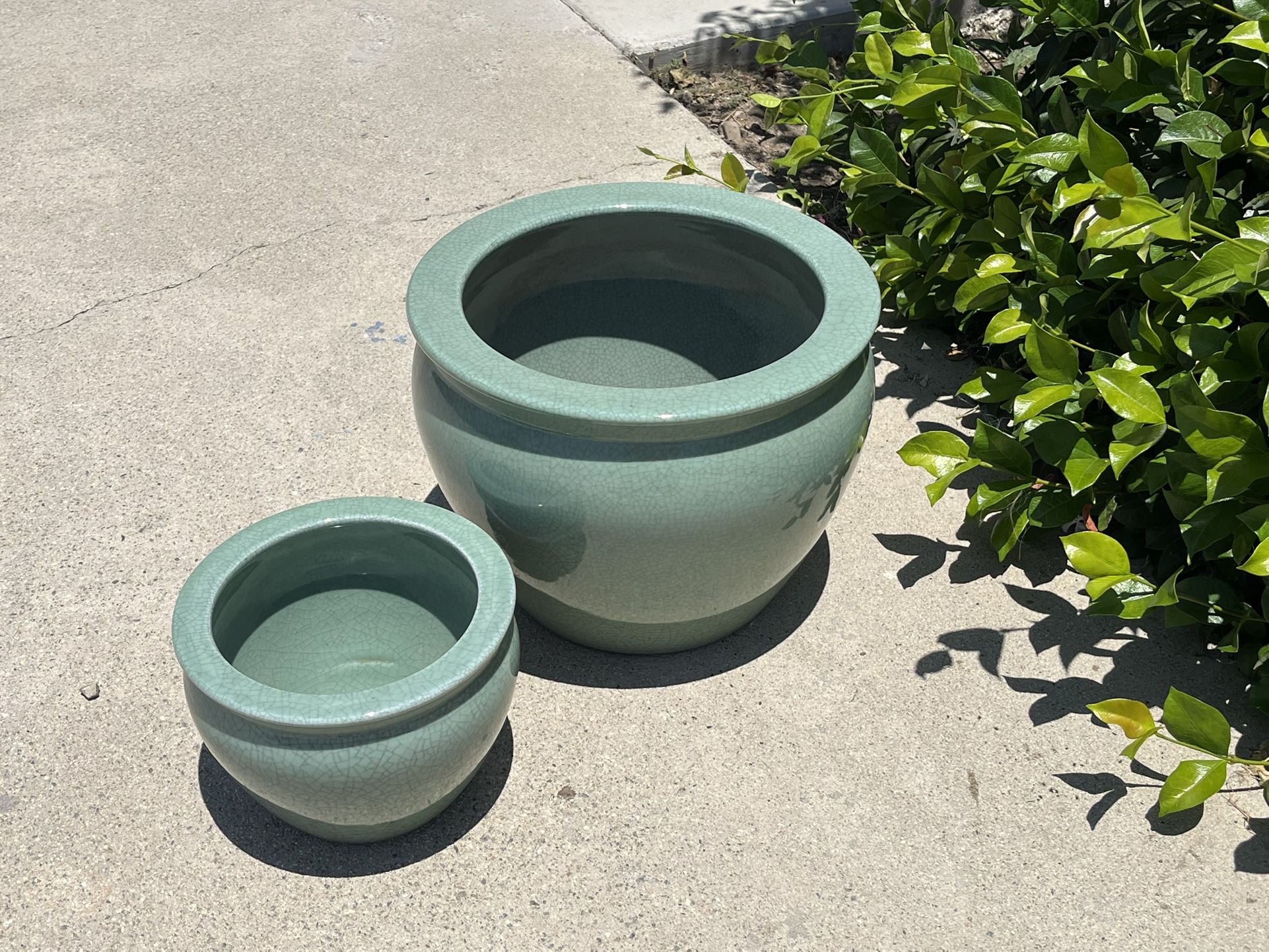 Glazed Plant Pots