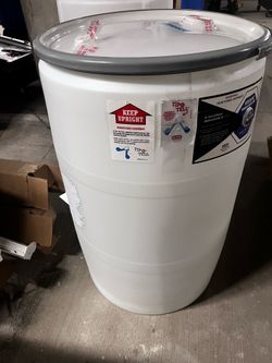 Plastic Barrels - 55 gallon