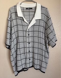 Men knit shirt